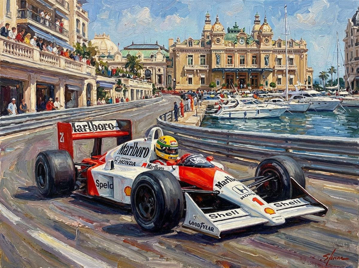 Senna at Monaco