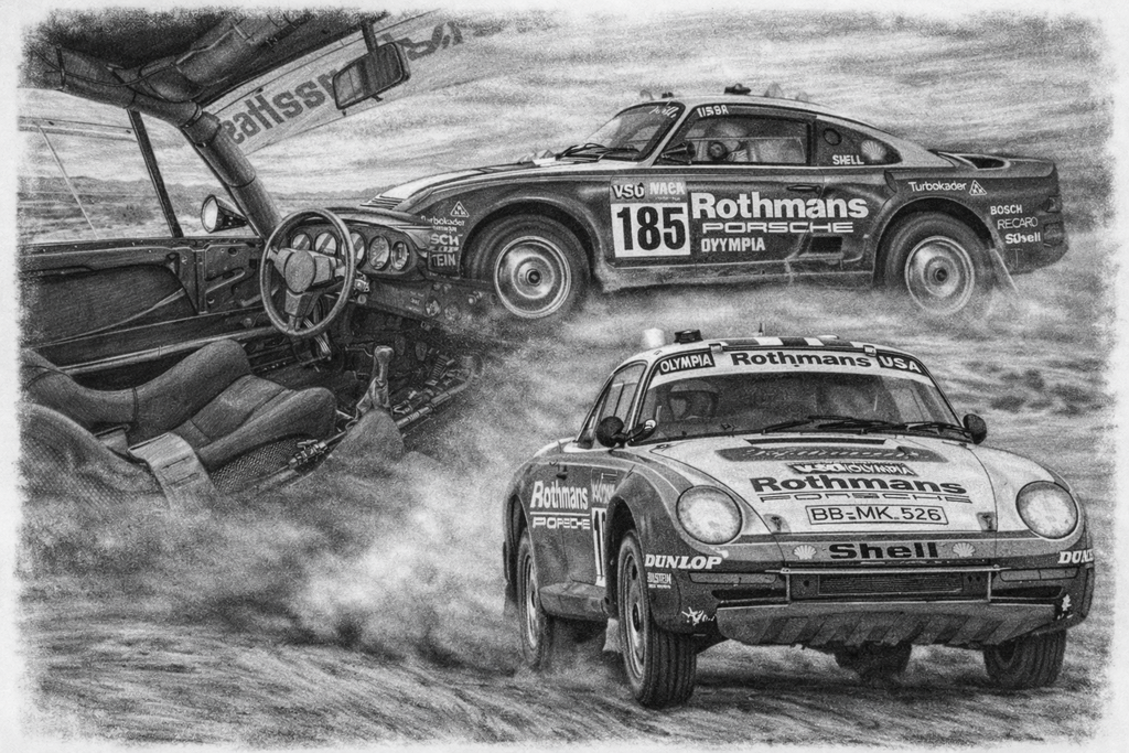 Porsche 959 Dakar Rally Group B